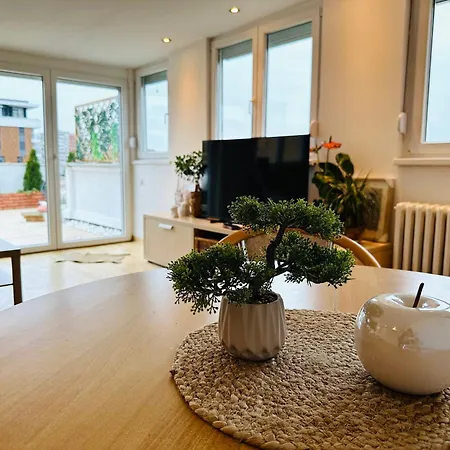 Golden Sunset View Terrace Apartment Ana Belgrad Exteriör bild