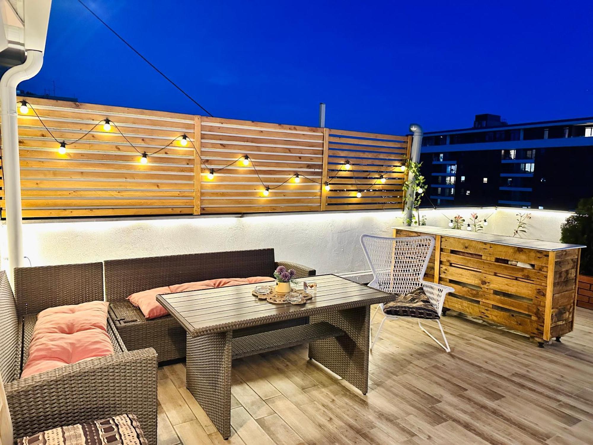 Golden Sunset View Terrace Ana Belgrad